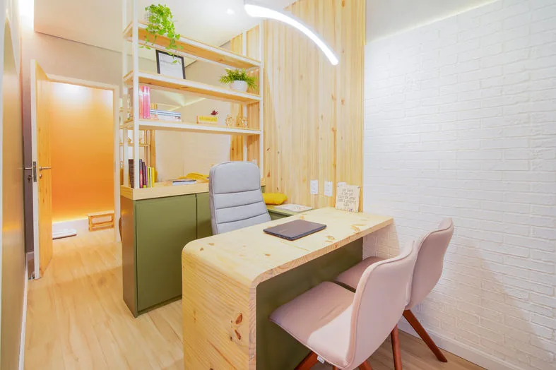 Sala de atendimento da Clínica Ser Mais